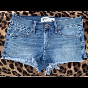 Abercrombie Jean cutoff shorts